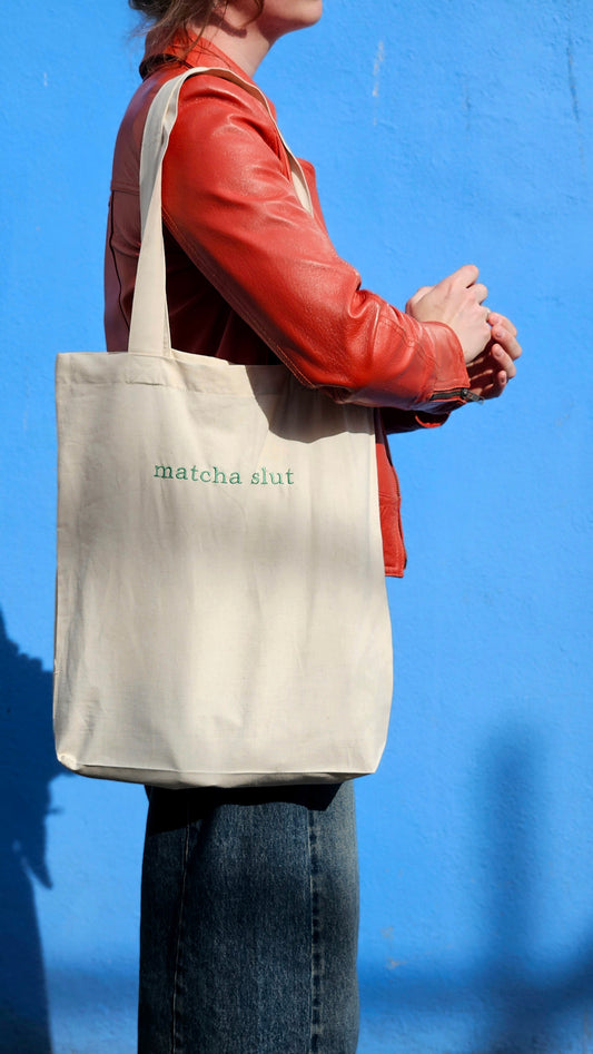 matcha slut tote